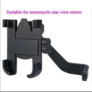 Mirror Motorcycle Mobile Phone Bracket Mountain Bike Aluminum Aloe Mobile Phone Holder Easy to Use and Maintain