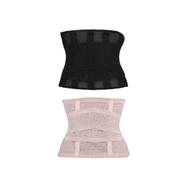 Miss Belt Instant Waist Adjustable Hourglass Body Slimming Shaper - Black