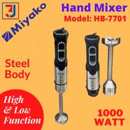 Miyako Electric Hand Blender Hand Mixer Egg Beater 1000 Watt HB-7701 High And Low Function icon