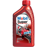 Mobil Super 4T 20W-50 Mineral Engine Oil for Motorbike – 1 Litre icon