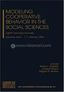 Modeling Cooperative Behavior in the Social Sciences