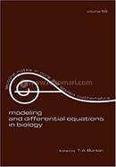 Modeling and Differential Equations in Biology