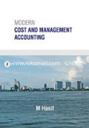Modern Cost and Management Accounting 