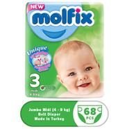 Molfix Baby Diaper Belt 3 Midi 4-9 kg 68 pcs image