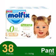 Molfix Pant System Baby Diaper (11-18 kg) (38pcs)