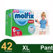 Molfix Pant System Baby Diaper (XL Size) (15 kg) (42pcs)