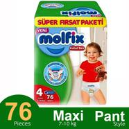 Molfix Pants System Baby Diaper (Maxi) (9-14 kg) (76pcs)