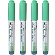 Monami SigmaFlo Liquid White Board Marker 4 Pcs -Green