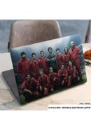 DDecorator Money Heist All Characters Laptop Sticker - (LSKN623)