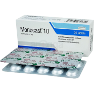 Monocast 10 mg 10's Strip Tablet icon