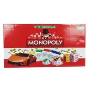 Monopoly Banking Paper Board Game 6 Players (monopoly_dami_red) - Red