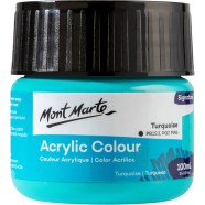 Mont Marte Acrylic Colour Paint Signature 100ml Turquoise