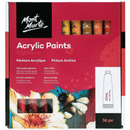 Mont Marte Acrylic Paints Set Signature 36pc x 12ml icon