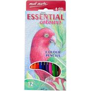 Mont Marte Colour Pencils - 12 pcs Essential Colours - MPN0094