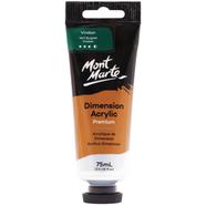 Mont Marte Dimension Acrylic Paint 75ml Tube - Viridian PMDA0025