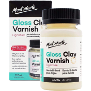 Mont Marte Gloss Clay Varnish Signature 120ml icon