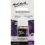Mont Marte Gold Foil Paint 20ml Bottle