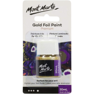 Mont Marte Gold Foil Paint 20ml Bottle