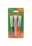 Mont Marte Kids - Chubby Brushes 3 Pcs - MMCK0015