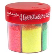 Mont Marte Kids Laser Glitter Shaker 6 Fluro Colours 50gm