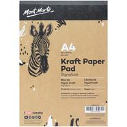Mont Marte Kraft Paper Pad A4 50 Sheets