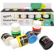 Mont Marte Liquid color box for Ceramic Painting 6 Shades 20ml image
