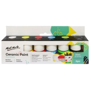 Mont Marte Liquid color box for Ceramic Painting 6 Shades 20ml - MMAR35794