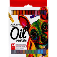 Mont Marte Oil Pastels-24 Colours