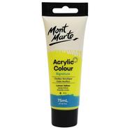 Mont Marte Signature Acrylic Paint 75ml Tube - Lemon Yellow