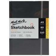 Mont Marte Signature Sketch Book - Hardbound A5 110gsm 80 Sheet