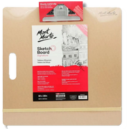 Mont Marte Sketch Board w/Clips Medium