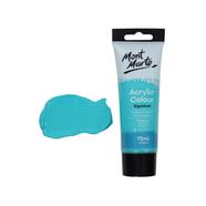 Mont Marte Studio Acrylic Paint 75ml - Turquoise (MSCH7522)