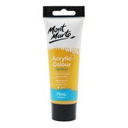 Mont Marte Studio Acrylic Paint 75ml - Yellow Ochre (MSCH7505)