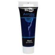 Mont Marte Studio Acrylic Paint 75ml - Phthalo Blue (MSCH7520)