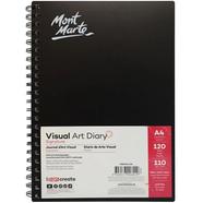 Mont Marte Visual Art Diary A4 110gsm 120 Sheet
