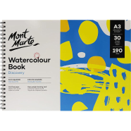 Mont Marte Watercolour Book A3 Size (30 Sheets)