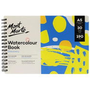 Mont Marte Watercolour Book A5 Size (30 Sheets)