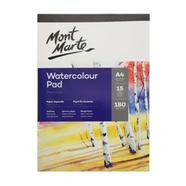 Mont Marte Watercolour Pad German Paper- A4(180gsm) 15 Sheet