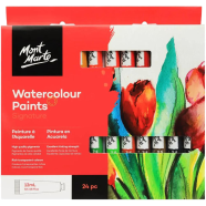 Mont Marte Watercolour Paints 24pc 12ml