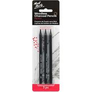 Mont Marte Woodless Charcoal Pencils 3pce (Any Color) - MPN0045