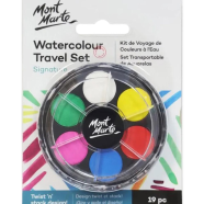 Mont marte Water colour Travel Set - 19 pcs