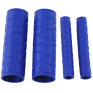 Motorcycle 4 Pcs Set Of Anti-Skid Handlebar Grip Brake Clutches Lever Cover Protector Soft Comfortable To Grip image