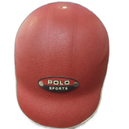 Motorcycle Helmet Bike Classic BD Cap Helmet Polo Sports Red