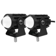 Motorcycle Or Car Mini Driving Fog Light Yellow and White 1 Pcs icon