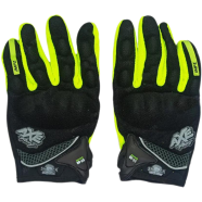 Motorcycle Racing Full Hand Gloves (gloves_a131_g_xl) image