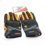 Motorcycle Hand Gloves (gloves_a131_o_l) - Large - Orange