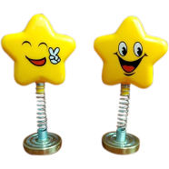 Motorcycle Rearview Mirror Setting 2 Piece Smiley Emoji icon