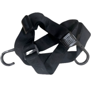 Motorcycle Universal Helmet Bag Box Carrier Elastic Strap With 2 Plastic Hook icon
