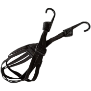 Motorcycle Universal Helmet Bungee 90cm Bag Box Carrier Elastic Strap With 2 Metal-Plastic Hook