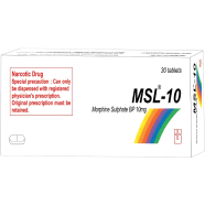 Msl 10 mg Tablet 10'S Strip